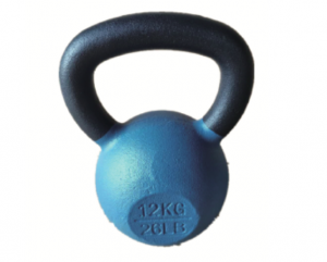 Colorful painting kettlebell