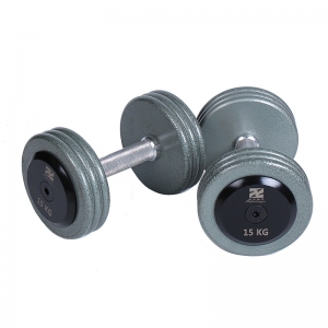 Steel intergrated dumbbell (baking varnish)