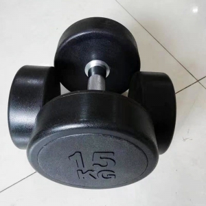 rubber coated dumbbell